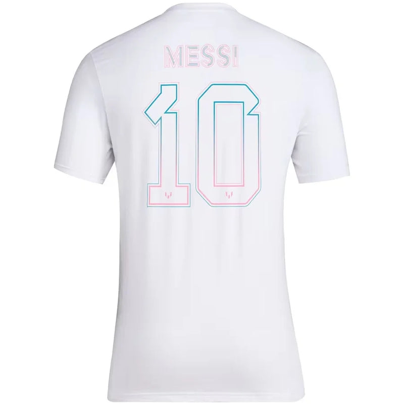 Camisa Messi Inter Miami Casual 23/24 - Adidas Torcedor Masculina