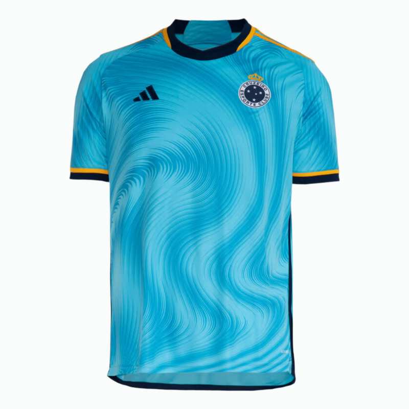 Camiseta Cruzeiro Tercera Equipación 23/24 - Adidas Torcedor Masculina