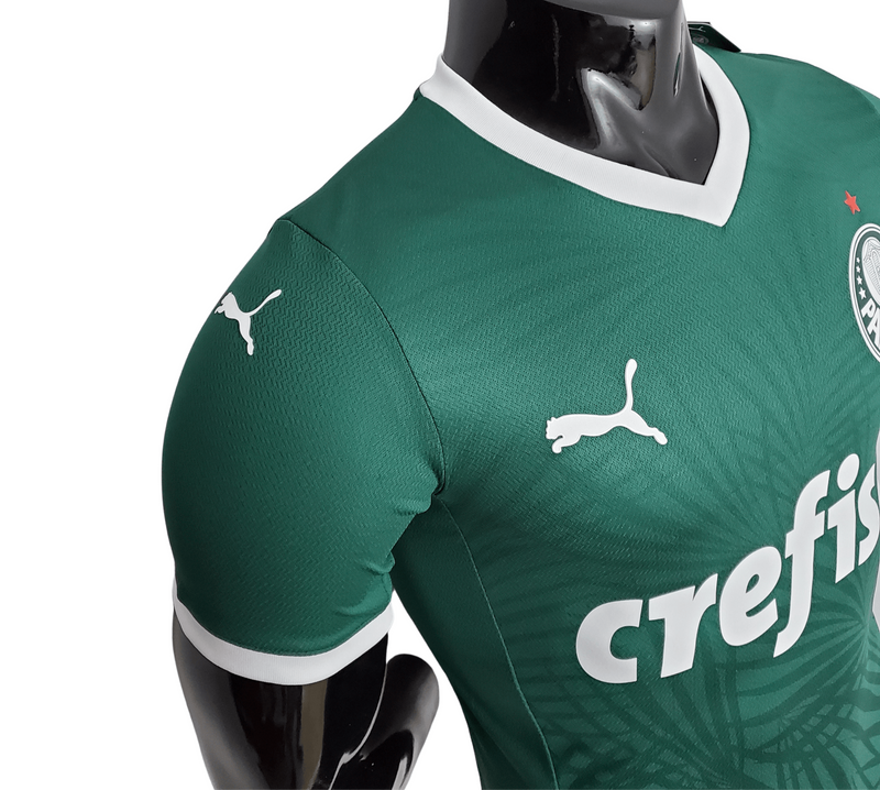 Camisa Palmeiras I 21/22 - Puma Versão Jogador Masculina - Tricolor