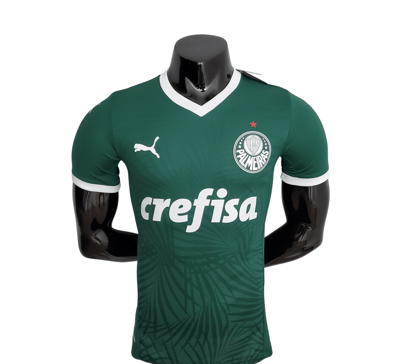 Camisa Palmeiras I 21/22 - Puma Versão Jogador Masculina - Tricolor