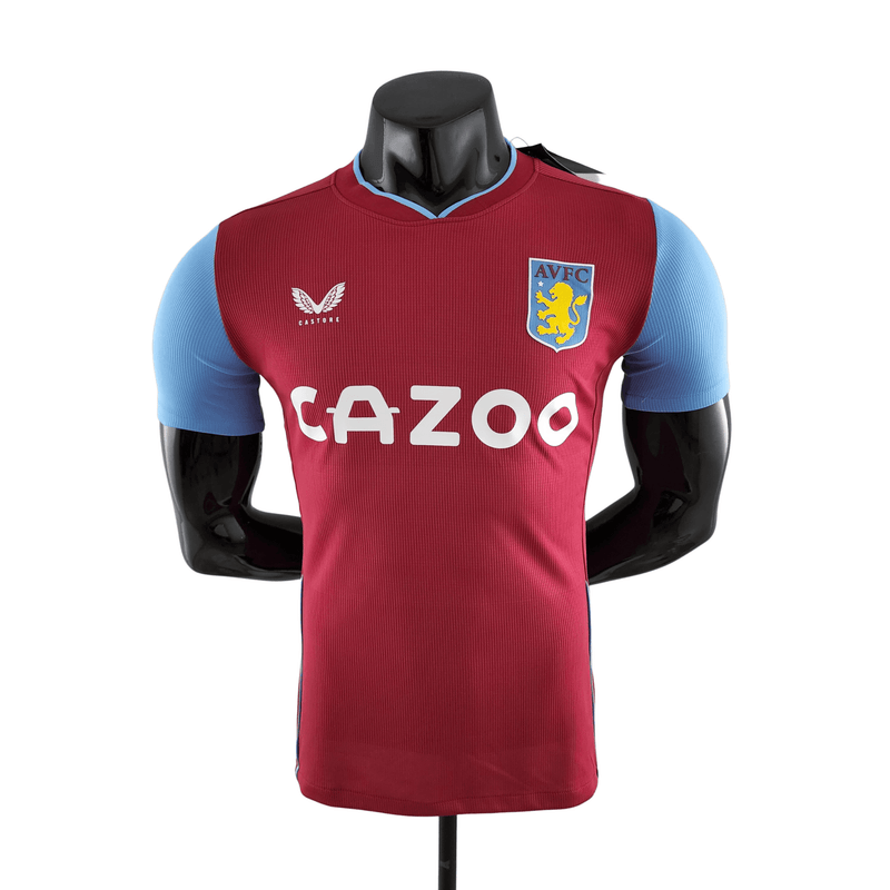 Aston Villa Home Shirt 22/23 - Castore Men's Player Version 