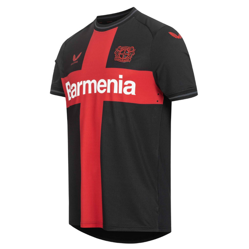 Camisa Bayer Leverkusen Titular 23/24 - Castore Torcedor Masculina