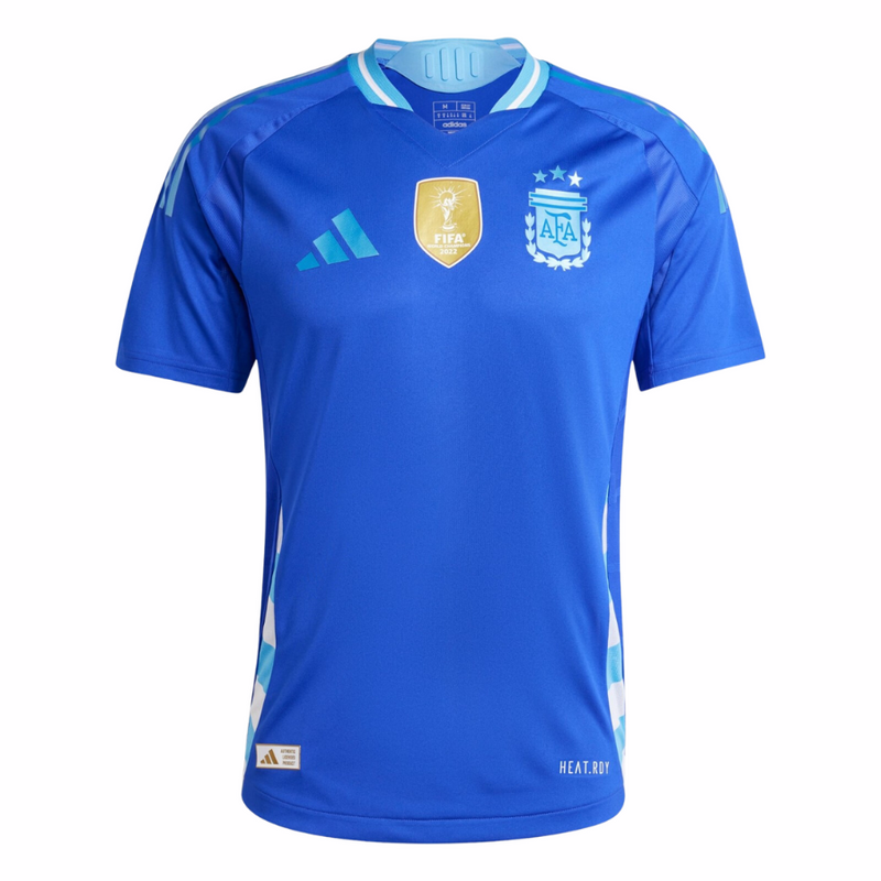 Camisa Argentina Reserva 24/25 - Adidas Torcedor Masculina Patch Campeão