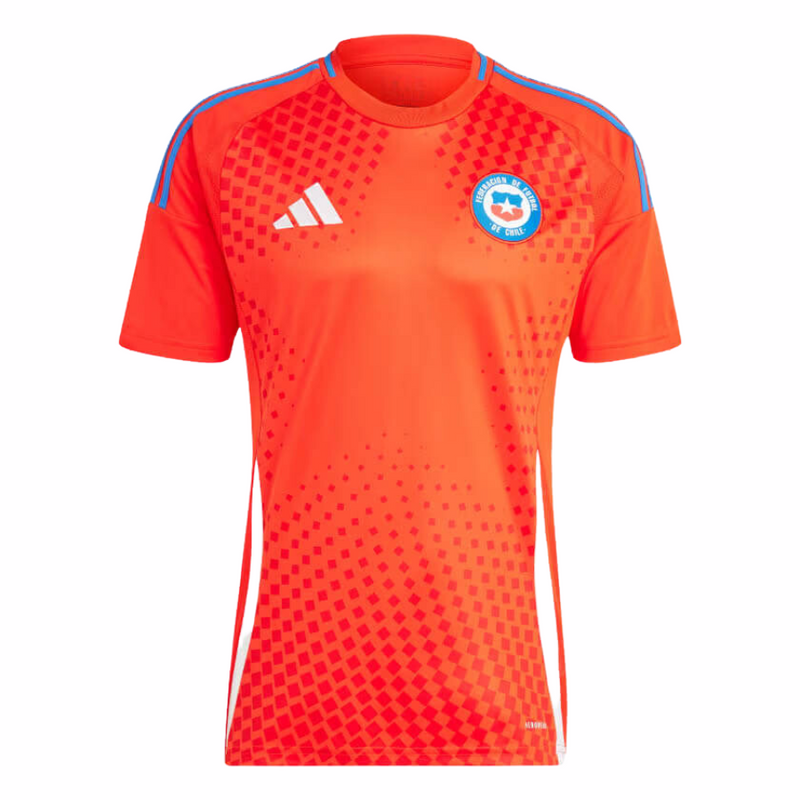 Camiseta Chile Primera 24/25 - Adidas Torcedor Masculina