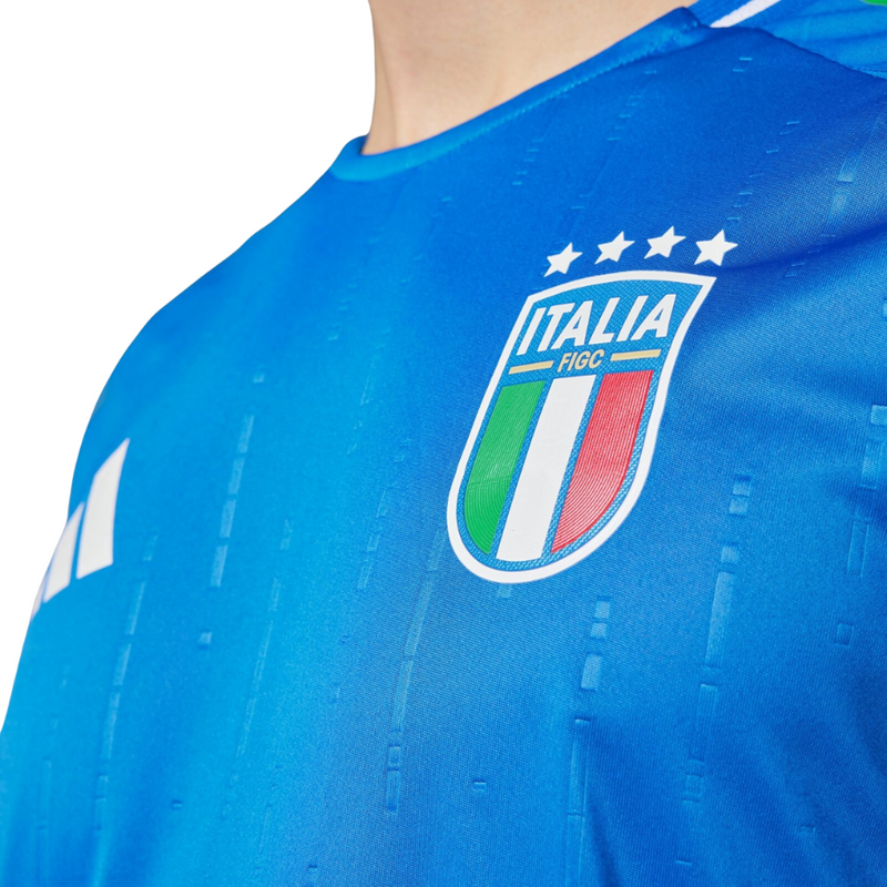 Camisa Italia Titular 24/25 - Adidas Torcedor Masculina