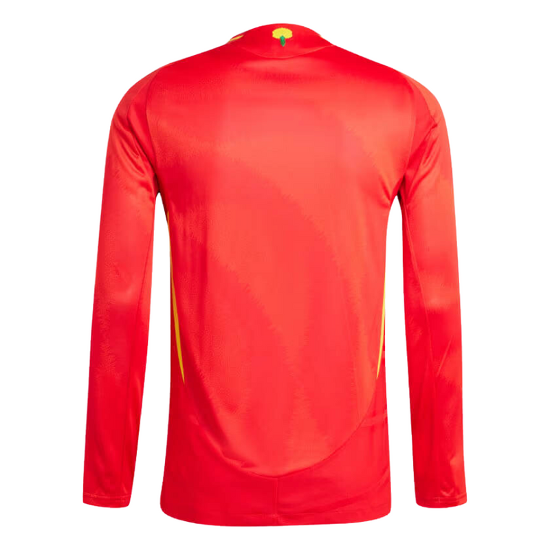 Camisa Espanha Manga Longa Titular 24/25 - Adidas Torcedor Masculina