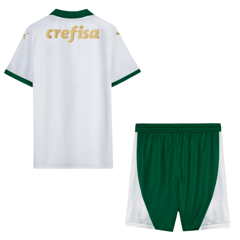 Kit infantil Palmeiras Reserva Uniforme 24/25 Puma