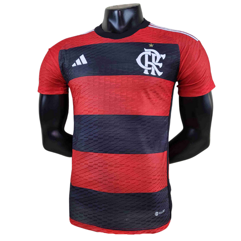 Camiseta Flamengo Primera Equipación 23/24 - Adidas Hombre Versión Jugador - Rojo