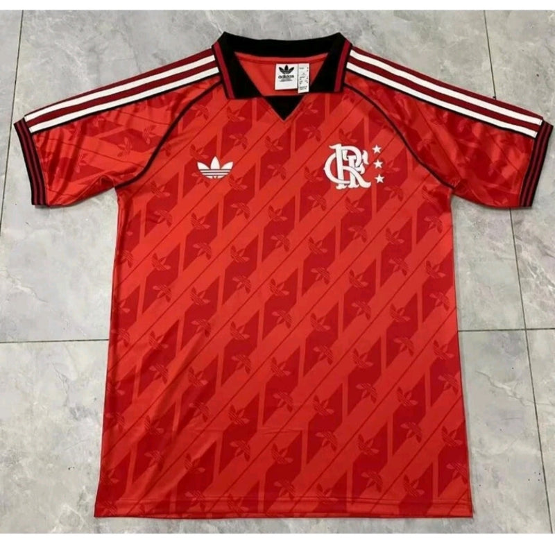 Camisa Retrô Flamengo Masculina - Vermelha