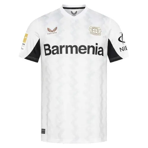 Camisa Bayer Leverkusen ll 2024/25 Branca - Modelo Torcedor