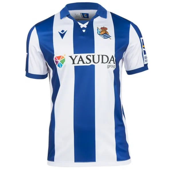 Real Sociedad l 2024/25 White and Blue Shirt - Fan Model 