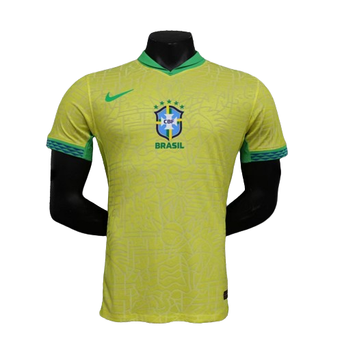 Camisa Seleção Brasil l 2024/25 Amarela - Modelo Jogador