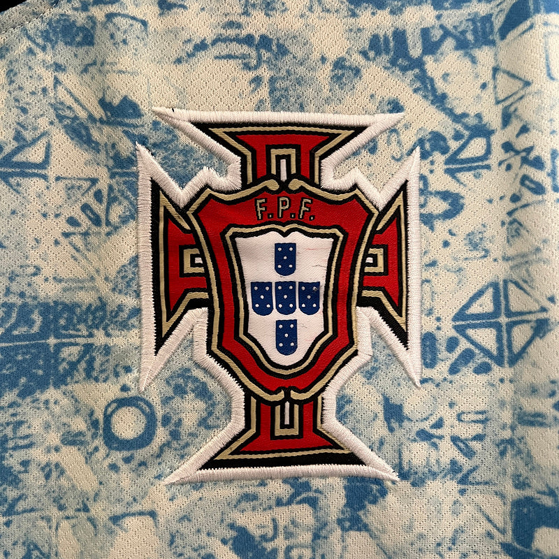 Camisa Seleção Portugal ll 2024/25 Branca - Modelo Torcedor