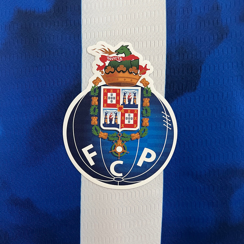 Porto l 2024/25 Blue and White Shirt - Fan Model 