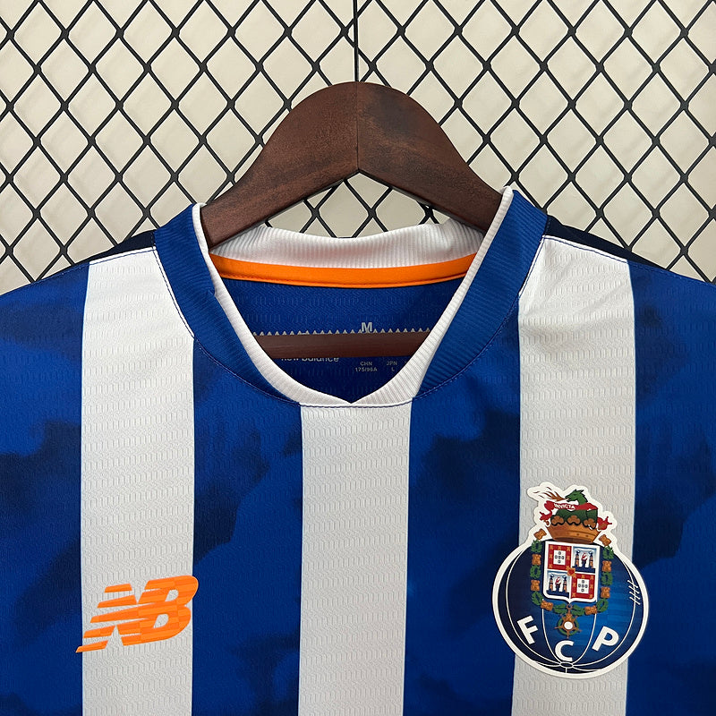 Porto l 2024/25 Blue and White Shirt - Fan Model 