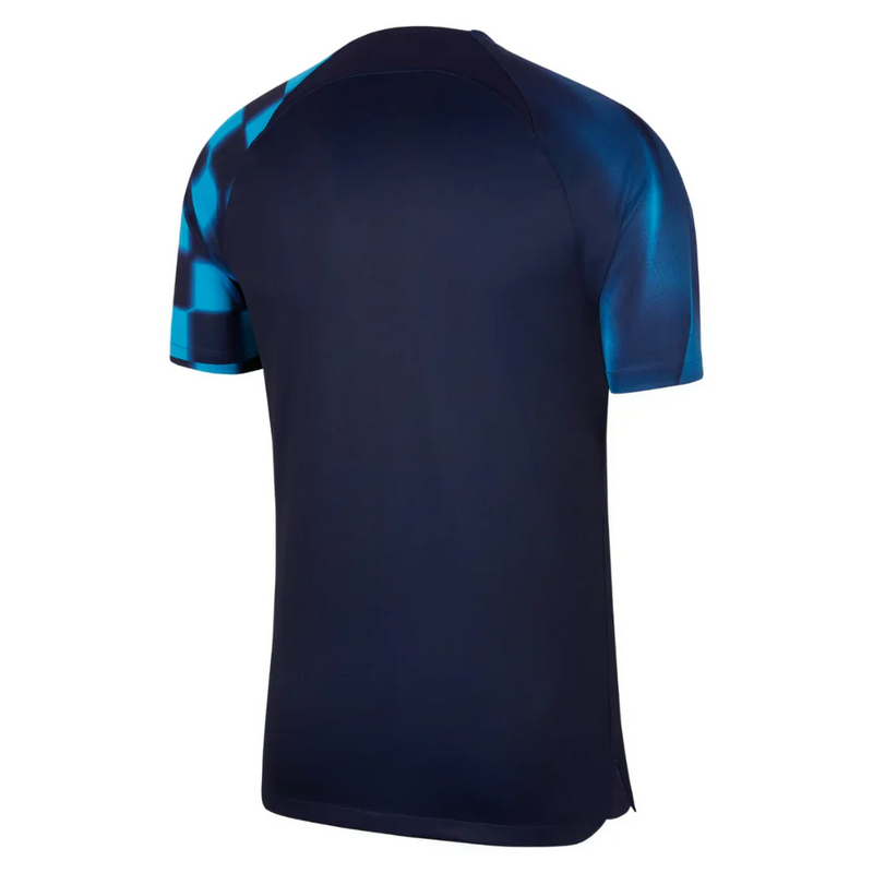 Camisa Seleção Croácia ll 2024/25 Azul - Modelo Torcedor