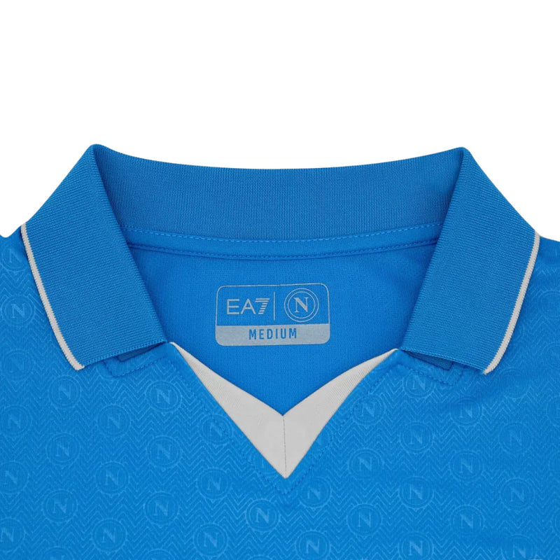 Camisa Napoli l 2024/25 Azul - Modelo Torcedor