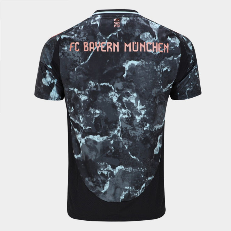 Camisa Bayern de Munique II Adidas 24/25 Torcedor Masculina - Preto