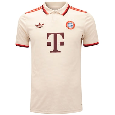 Camisa Bayern de Munique III Adidas 24/25 Torcedor Masculina - Branco